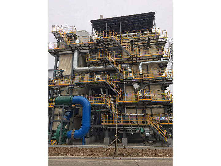 50t/h high-efficiency pulverized coal boiler project of Zibo Guangtong Chemical Co., Ltd.
